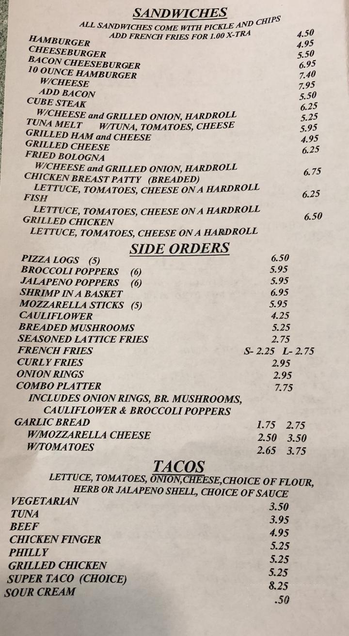 Menu of PizAItalia in North Collins, NY 14111