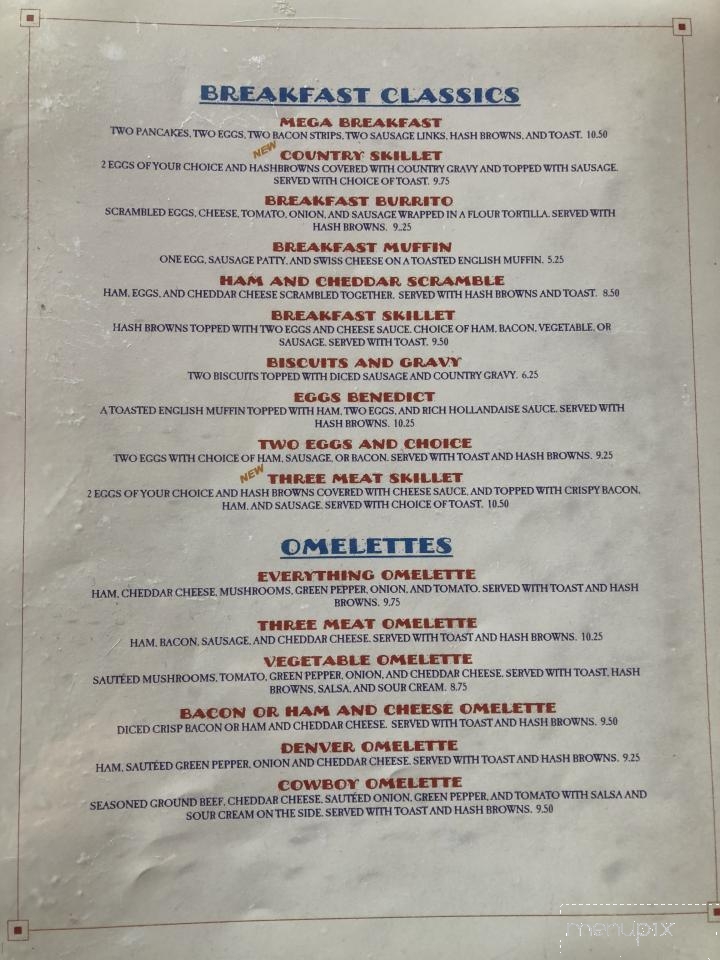 Menu of Brad's Home Plate in Le Center, MN 56057