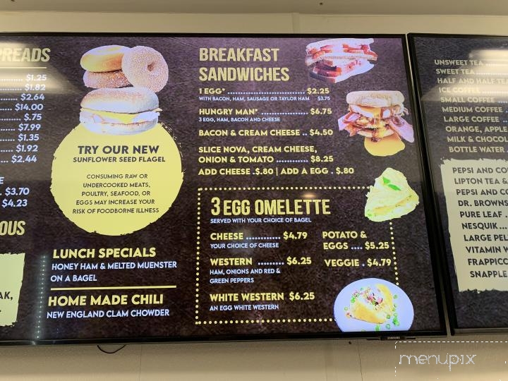 Online Menu of Bagel Dock Cafe, Calabash, NC