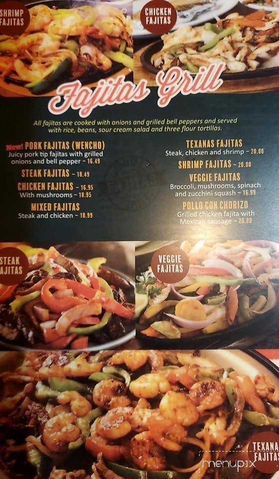 Menu of La Cocina in Lakewood, NY 14750