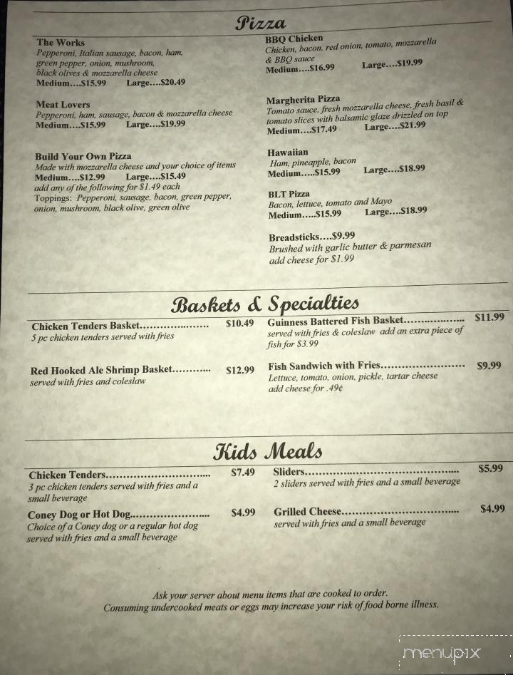 Menu of Whitmore Coney Island in Whitmore Lake, MI 48189