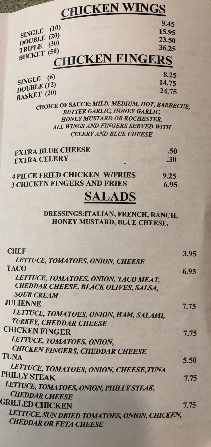 Menu of PizAItalia in North Collins, NY 14111