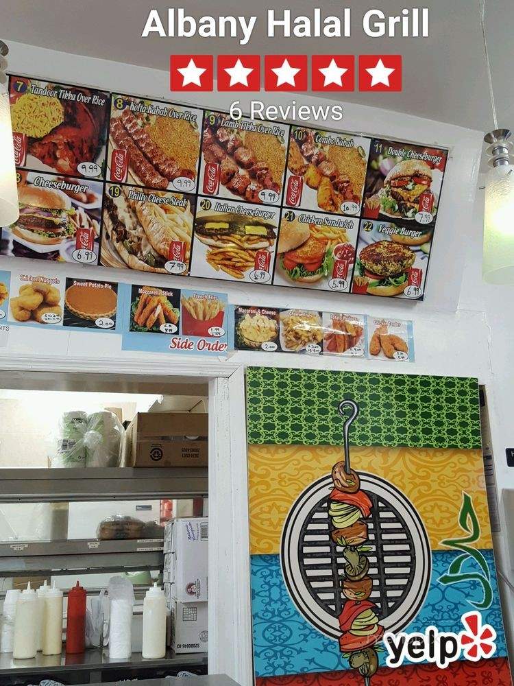 Menu of Albany Halal Grill in Albany, NY 12206