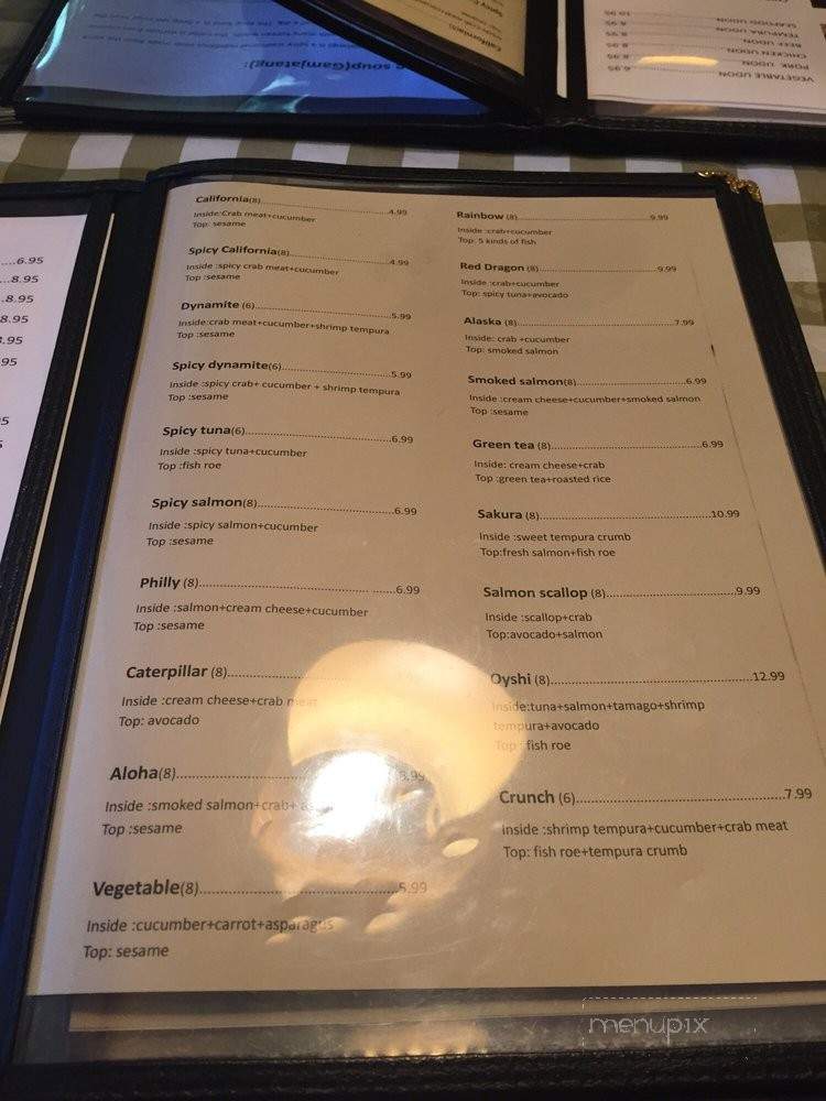 Menu of Roll'n Pin in Brandon, MB R7B 0T1