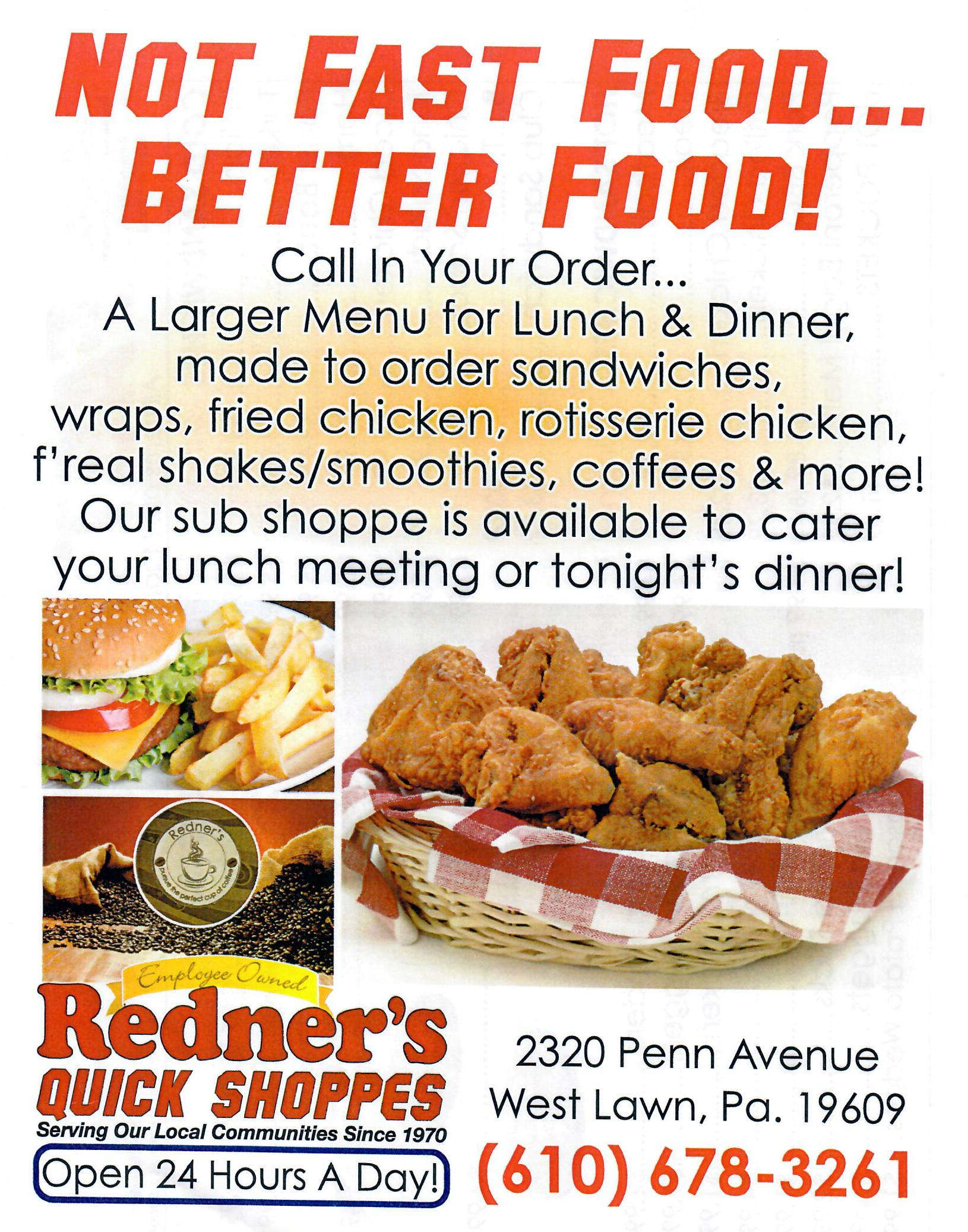 Back to menu listings