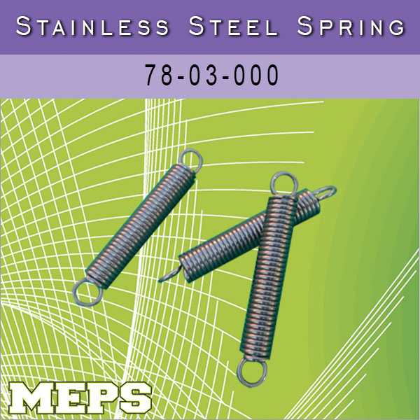 Stainless Steel Tension springs MEPS