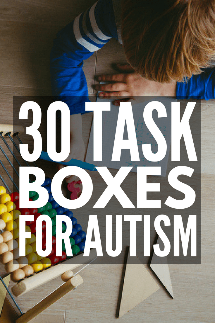 Hands on Learning for Special Needs Kids 30+ Task Boxes for Autism