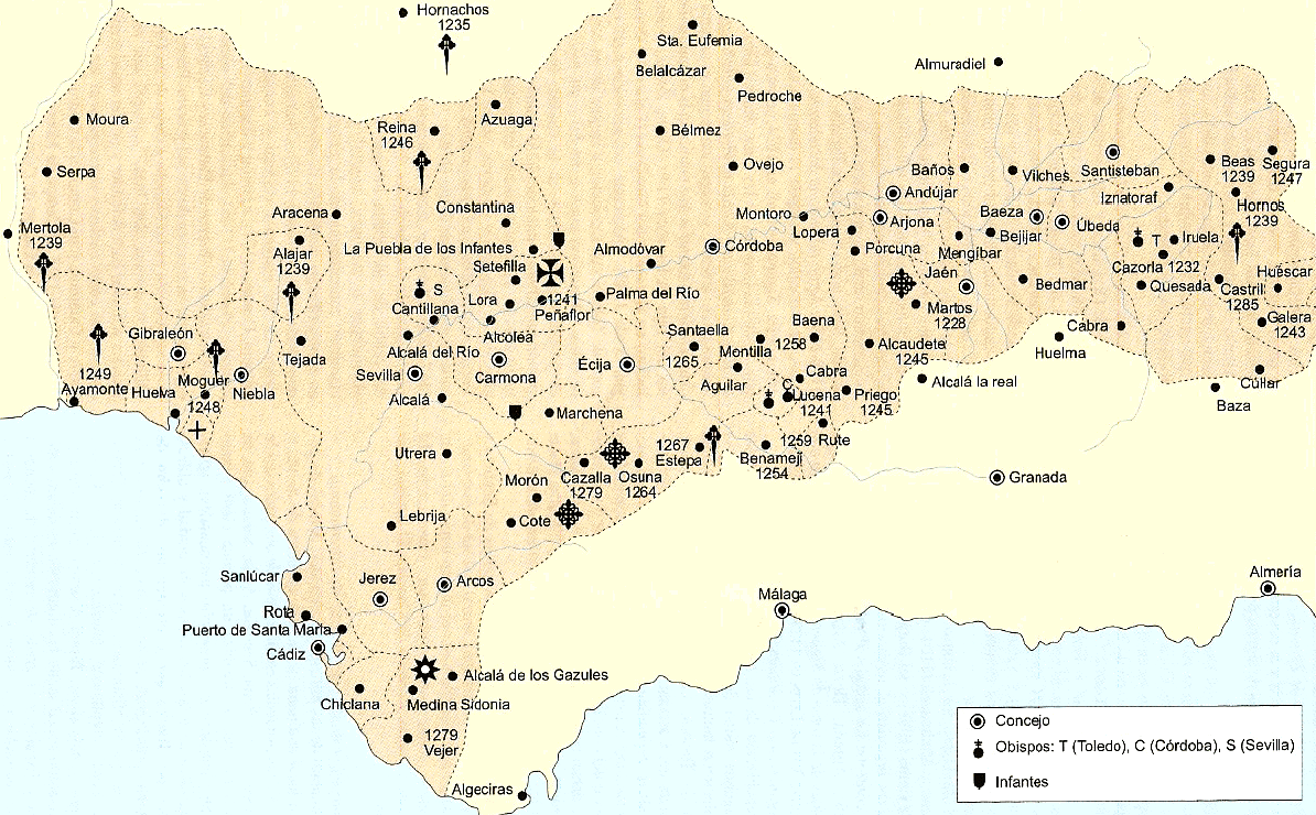 Andalucía del siglo XIII