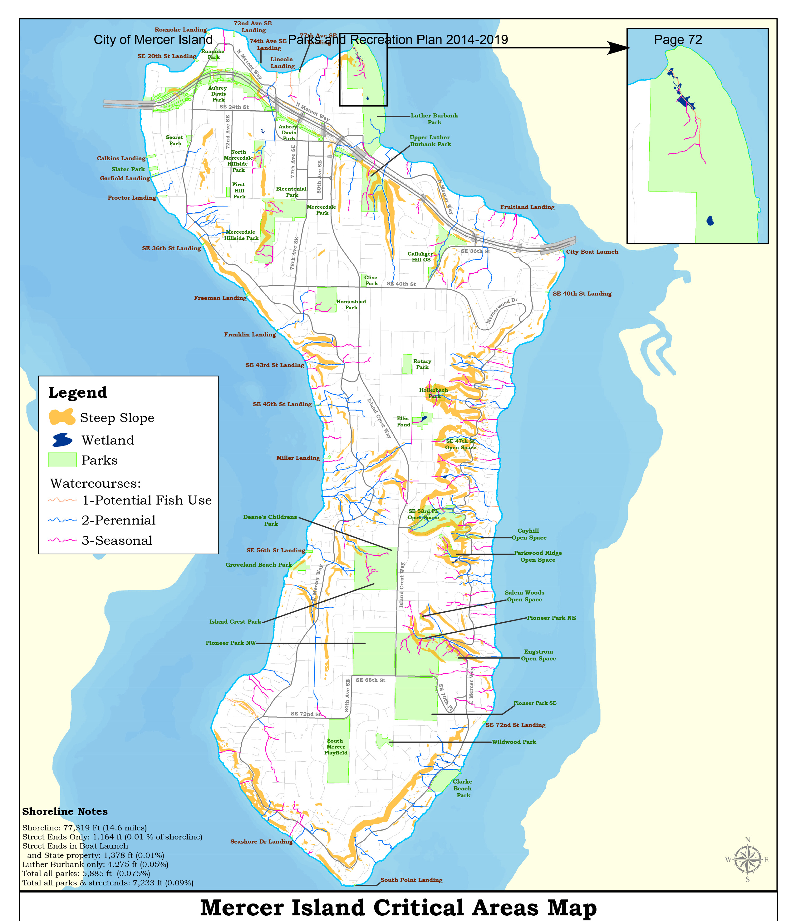 Parks and Recreation Plan (20142019) Mercer Island, Washington