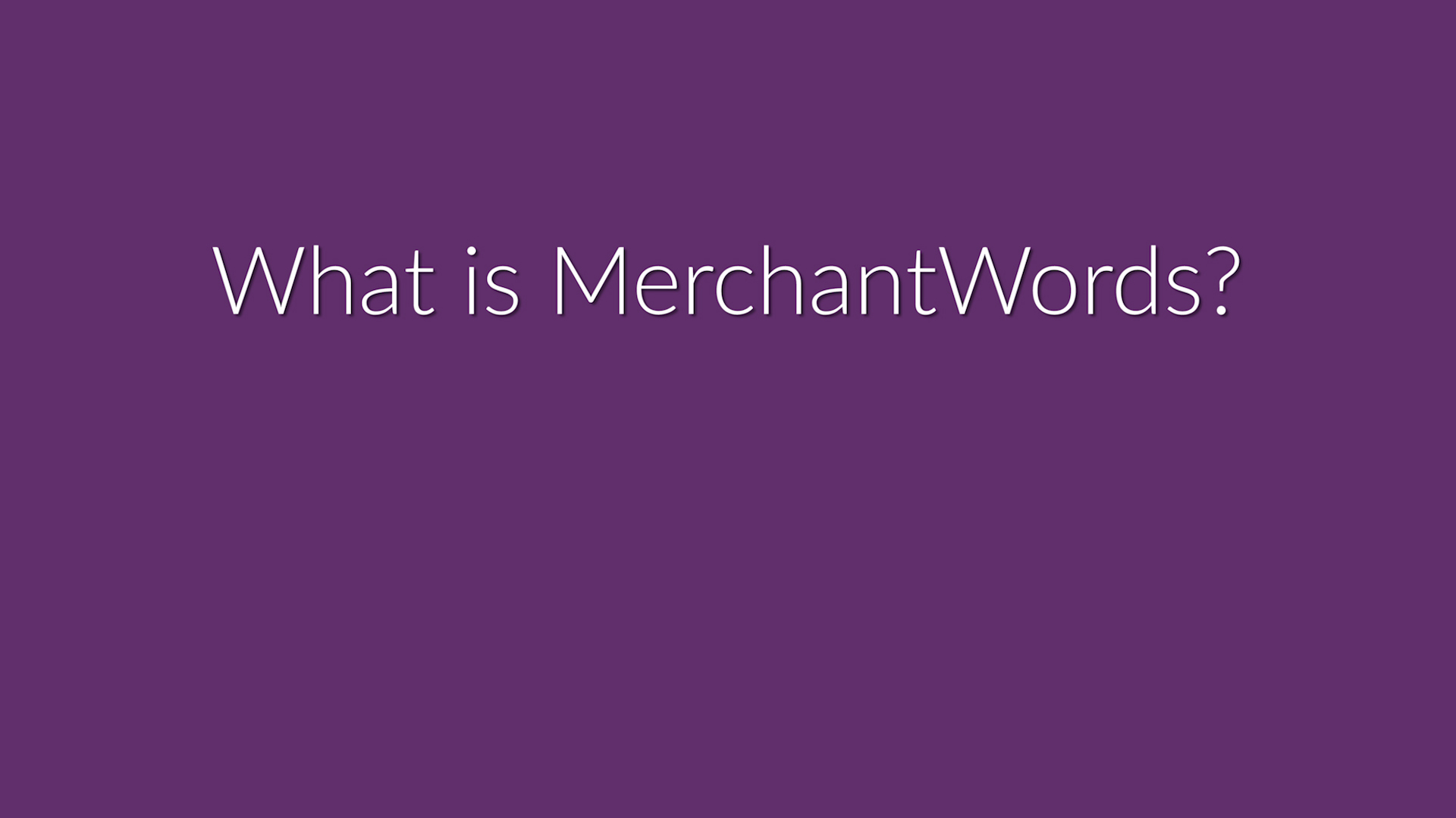 MerchantWords Offer Amazon Keyword Tool
