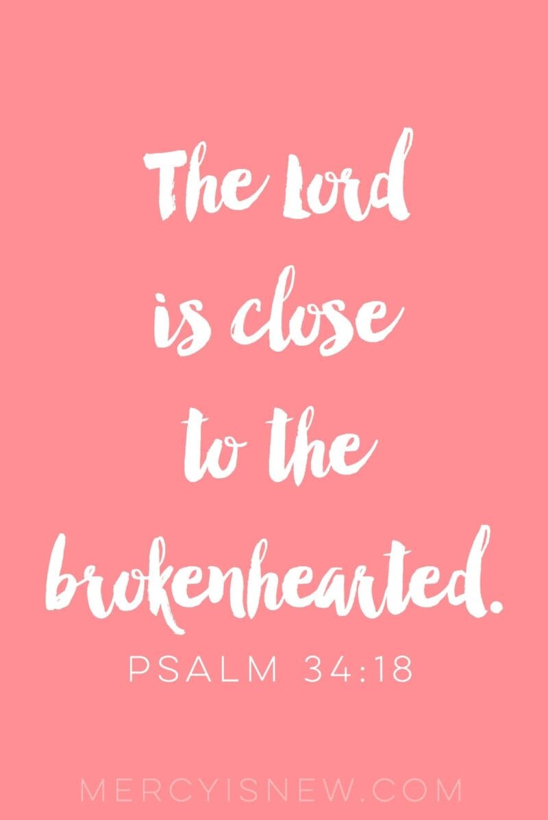 Psalm 34 For The Brokenhearted