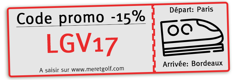 Offre spéciale LGV à Bordeaux Mer et Golf