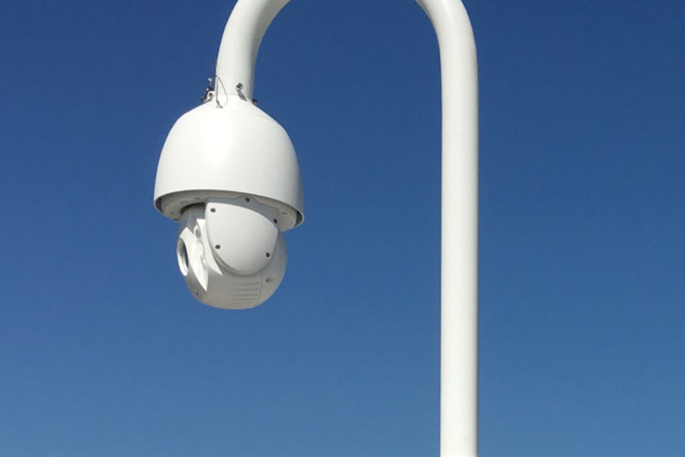The Christie CCTV Roof Camera Project Mere UK Ltd