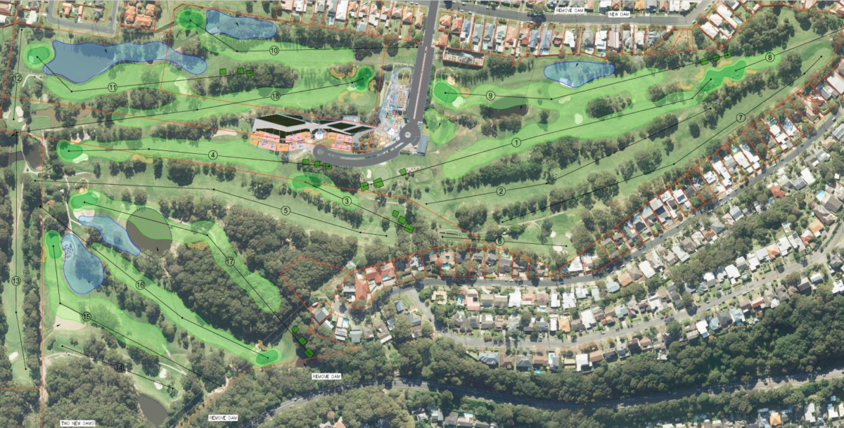 Development Merewether Golf Club