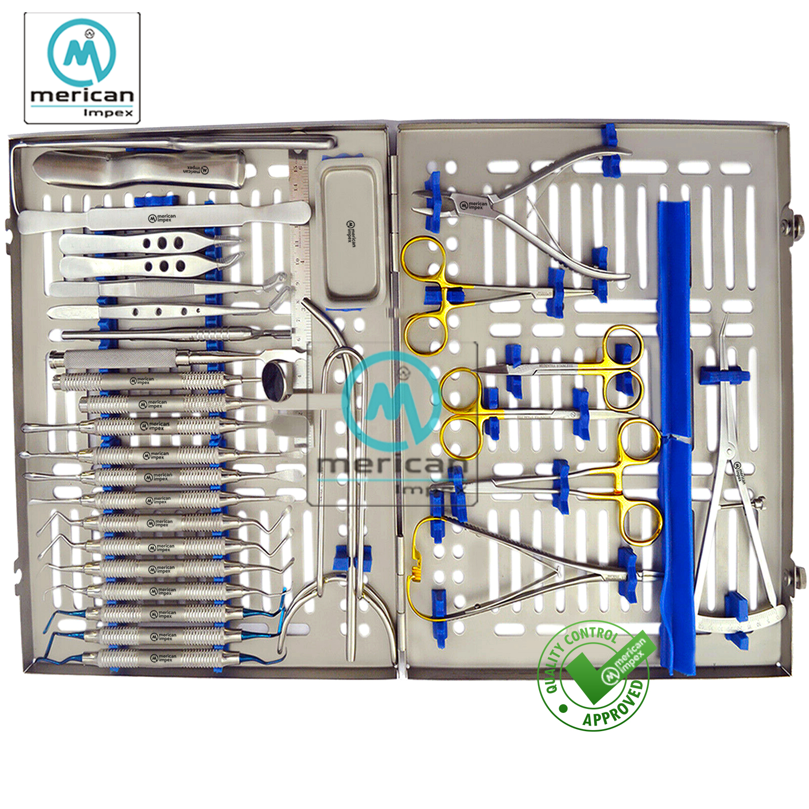 Dental Oral Surgery Instruments Kit Maxillofacial Merican Impex