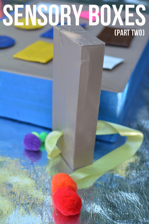 Sensory Boxes for Babies and Toddlers Part Two Meri Cherry