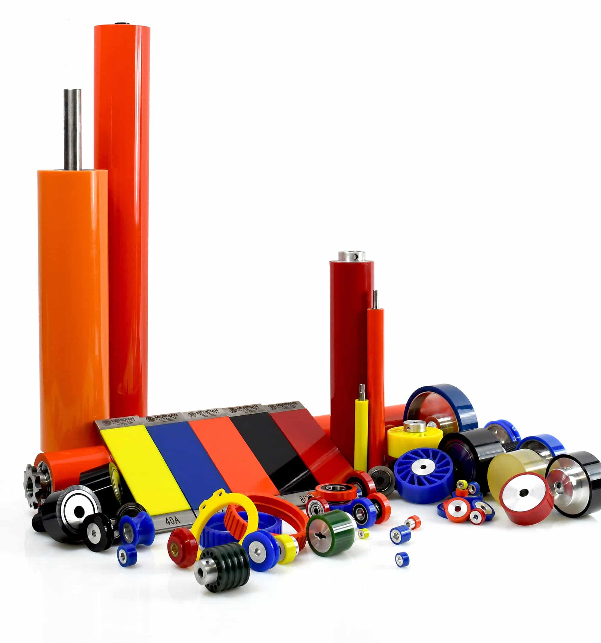 Polyurethane Coated Rollers and Shafts Meridian Laboratory