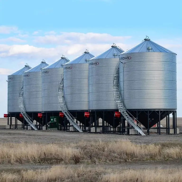 Corrugated Hopper Bottom Bins MERIDIAN® Manufacturing