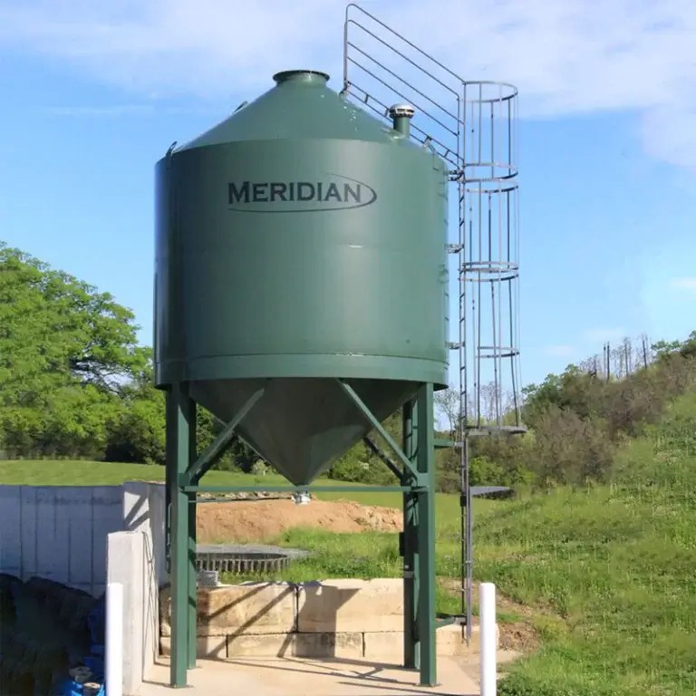 SandStor Golf Sand Silo MERIDIAN® Manufacturing