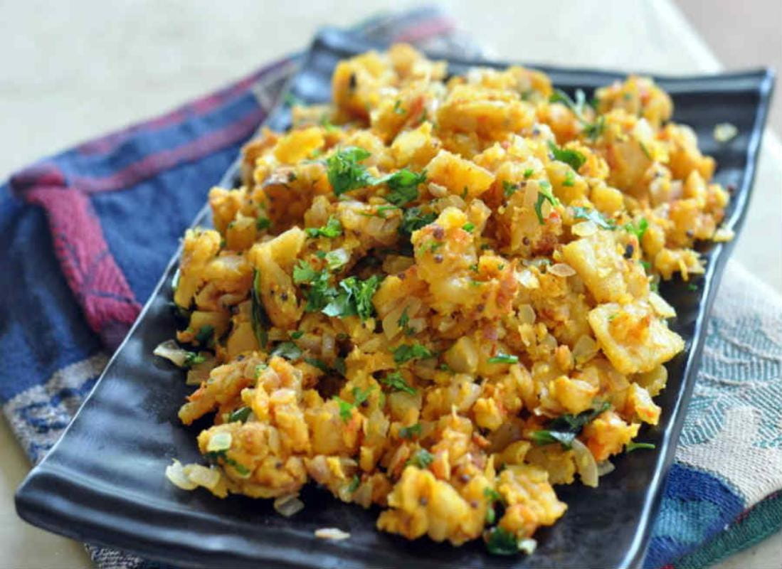 लेफ्टओवर टेस्ट रोटी पोहा (Leftover Taste Roti Poha)