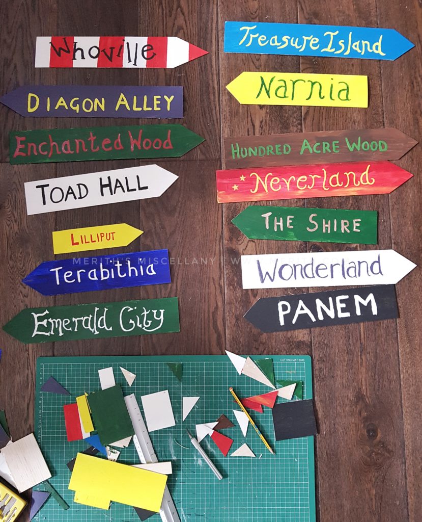 Make a DIY Book Signpost Merith�s Miscellany