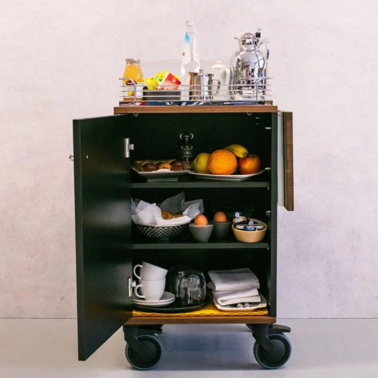 Side Table For Room Service Trolley Merlin Buffet System
