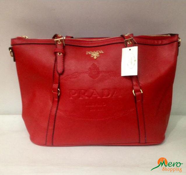 Buy Online Prada Red Color Bag in Kathmandu Nepal.
