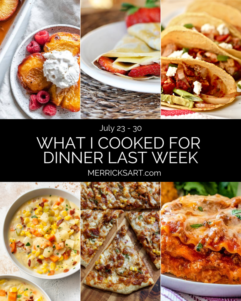 Dinner Ideas July 23 30 Get My Menu!