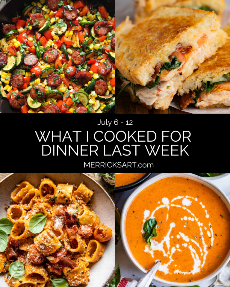 Dinner Ideas July 6 12 Get My Menu!
