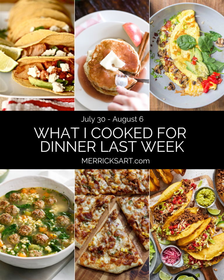 Dinner Ideas July 30 August 6 Get My Menu!