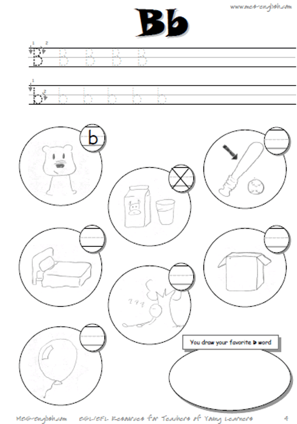 ABC and Phonics Worksheets