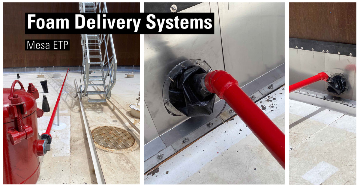 Mesa ETP Foam Delivery System Benefits Mesa ETP Mesa ETP