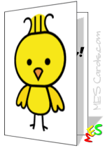 Cute printable card templates, add a photo to cute card templates to