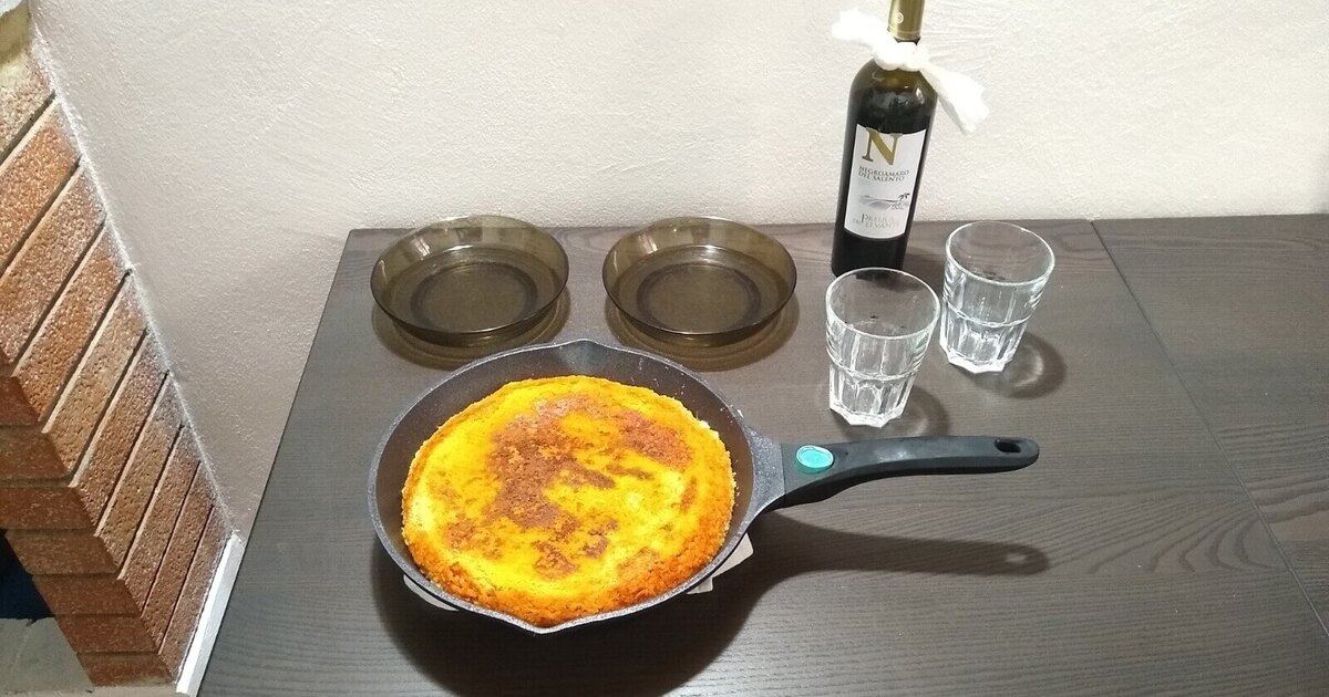 Sformato di riso in padella ricetta di Benedetta Messa a fuoco
