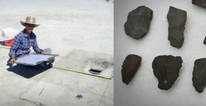 Unique Untouched 10,000YearOld Artifacts Removed From Restricted