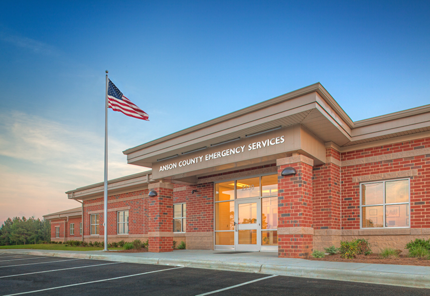 Emergency Services Center (EMS) Anson County Messer Construction Co.