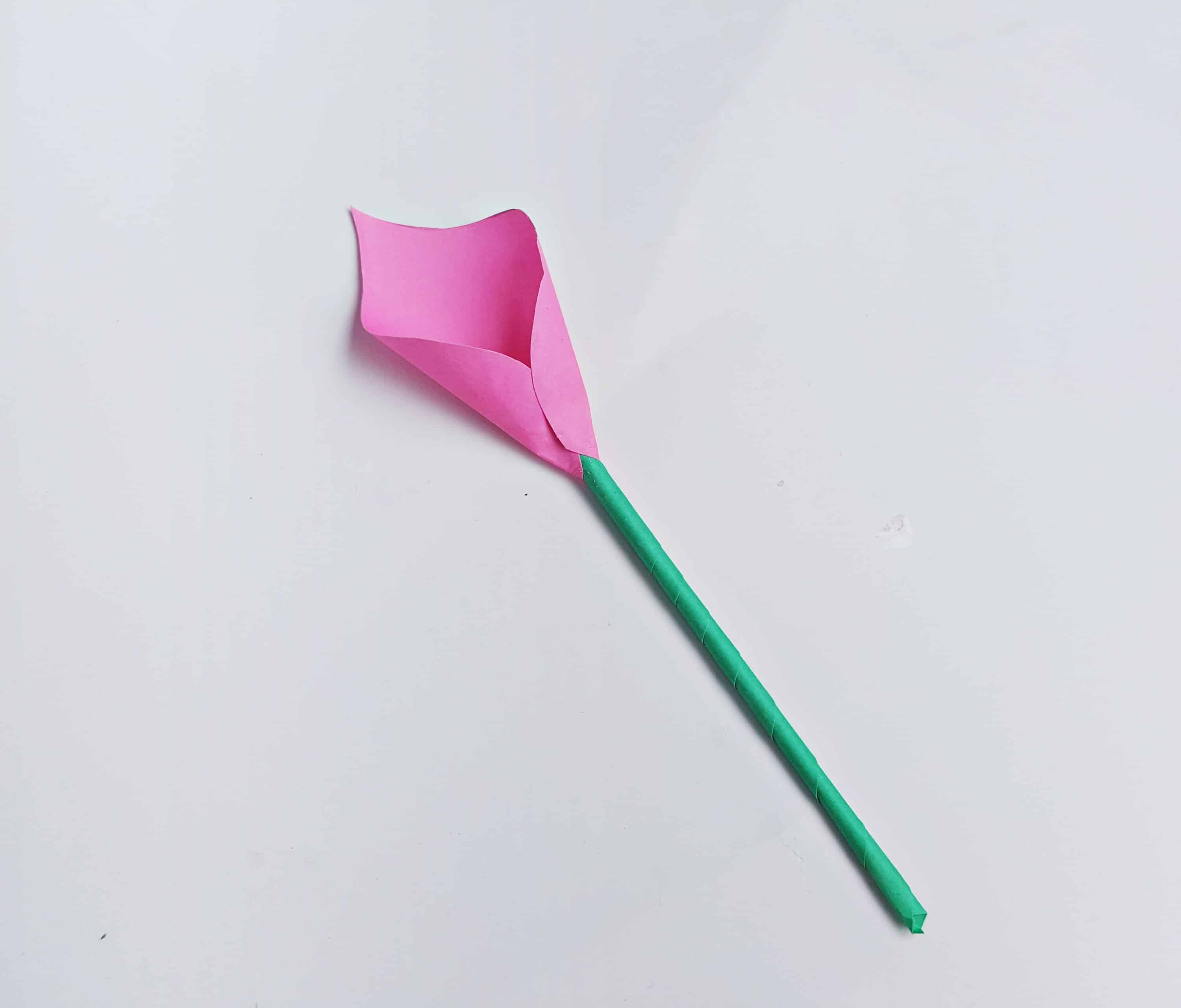 Calla Lily Craft for Kids Mess for Less
