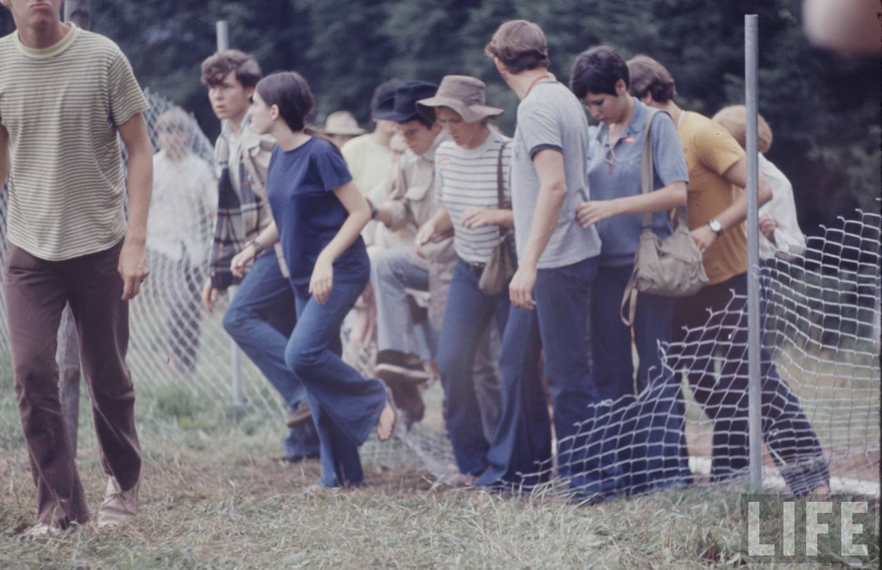 Into the Woodstock Crowd, 1969