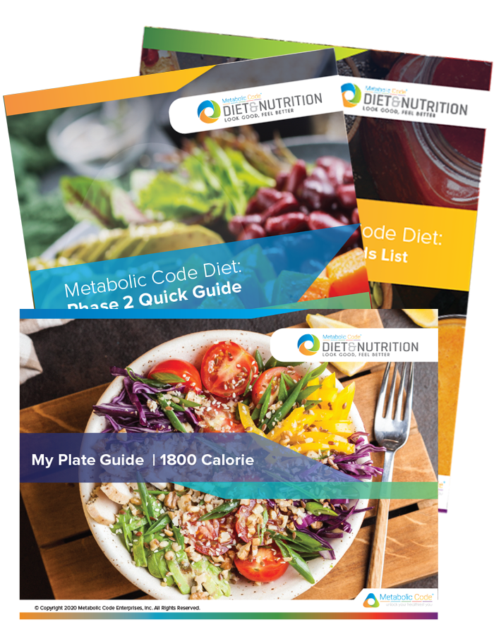 Metabolic Code® Diet 1800 Calorie Diet Plan Metabolic Code