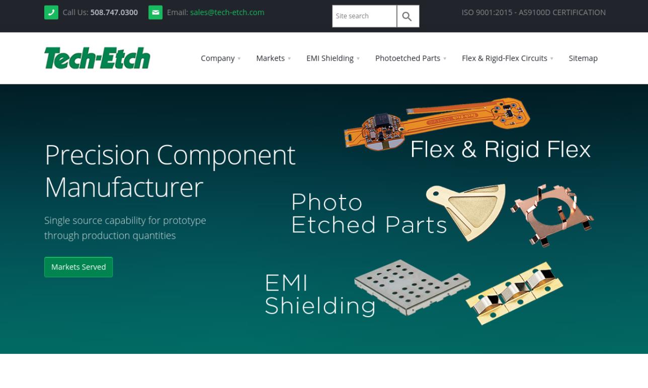 TechEtch, Inc. Metal Etching