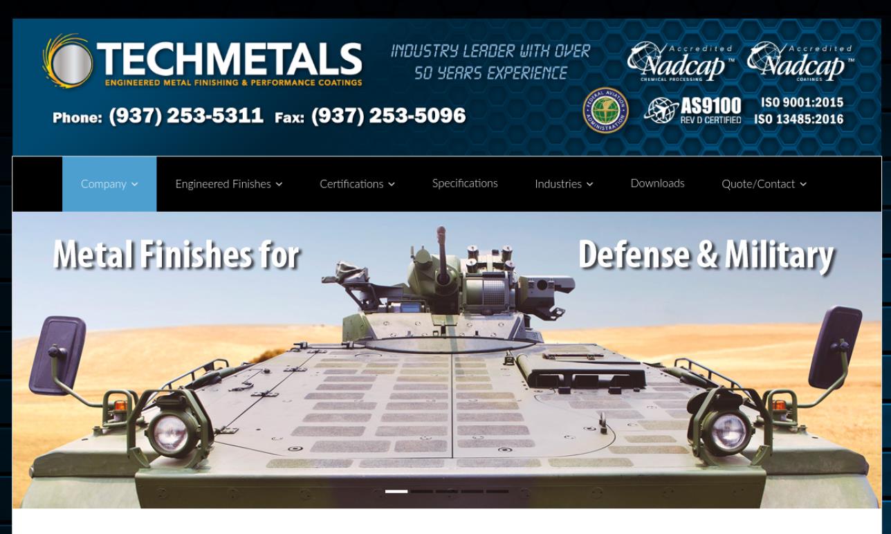 Techmetals, Inc. Metal Etching