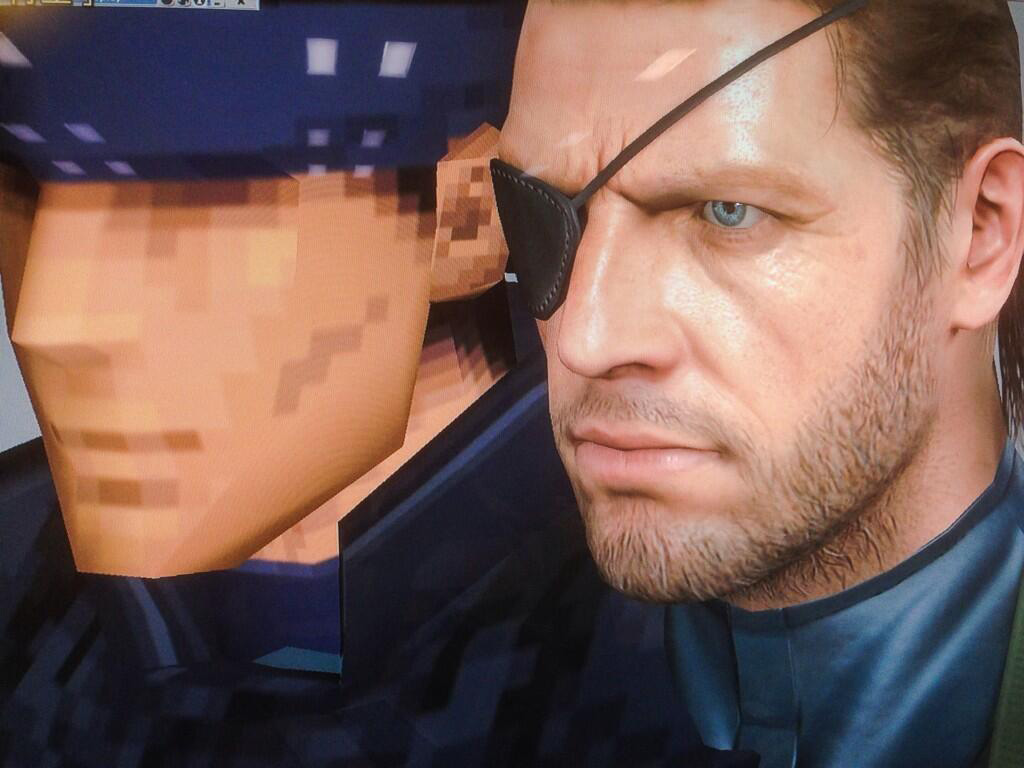 Metal Gear Solid 5 Snake Face