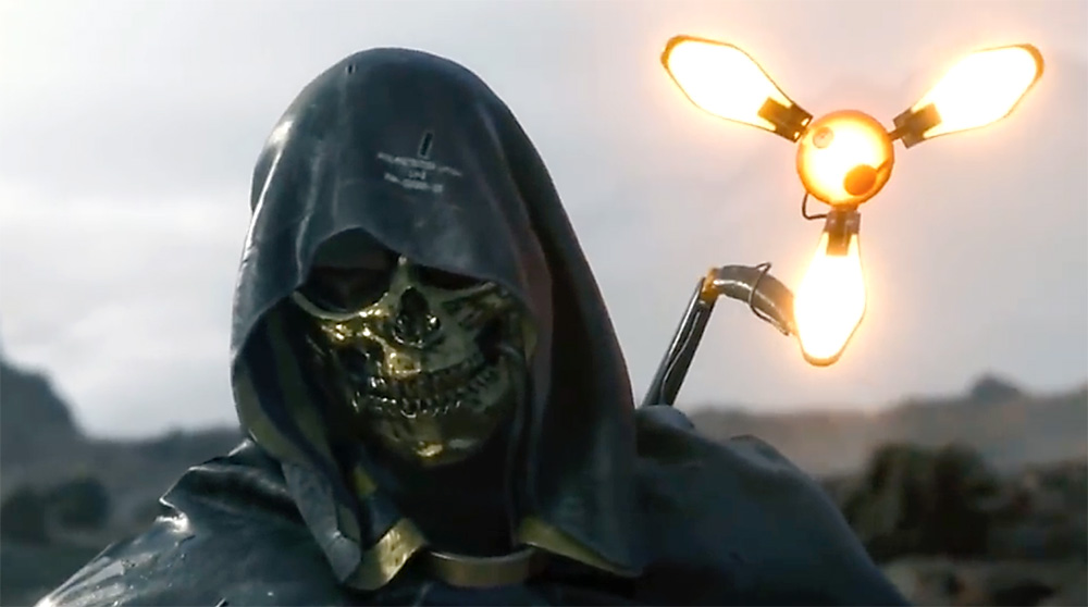 TGS 2018 new Death Stranding artwork and trailer featuring the Man in the Golden Mask, played