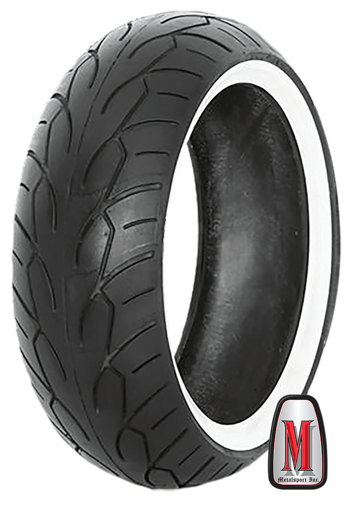 Metalsport Wheels Whitewall Tires