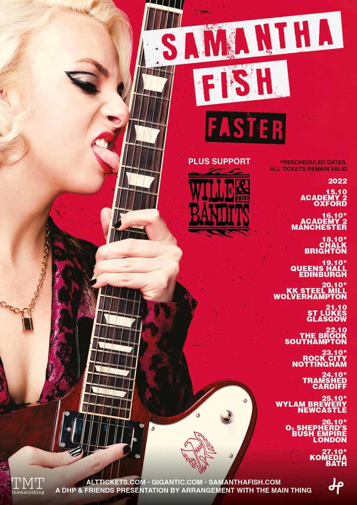 Samantha Fish Tour Dates 2023 Samantha Fish / Tour Rescheduled Again, With Three New Dates Added | Metaltalk
