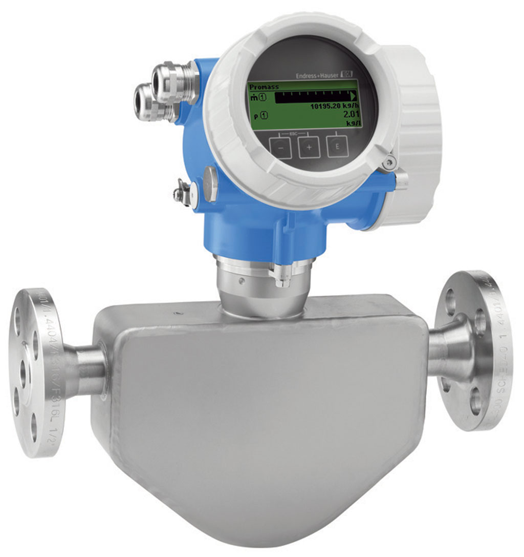 Endress + Hauser's Promass E 200 two-wire Coriolis flowmeters