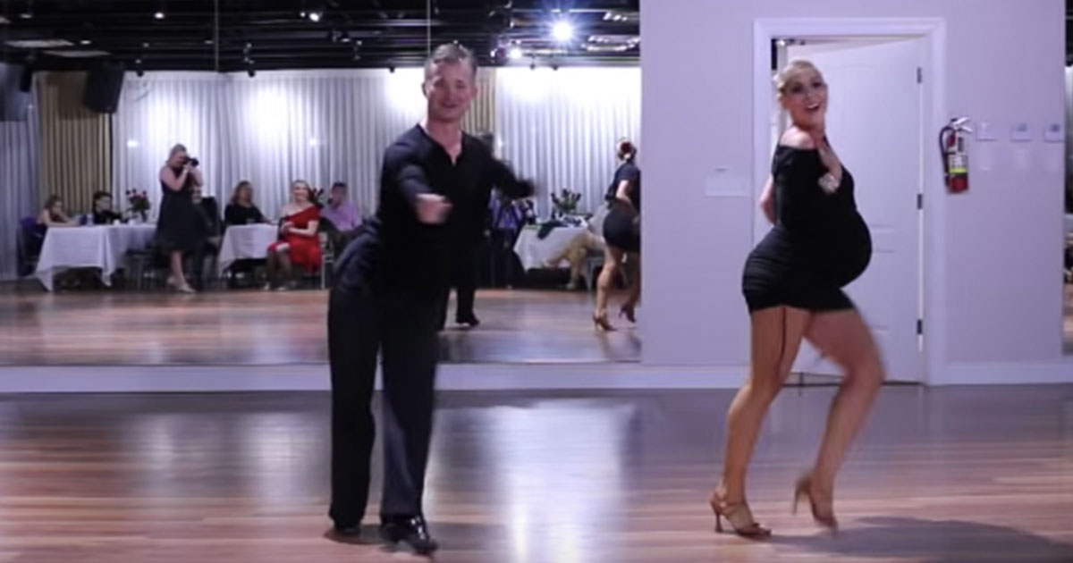 35WeekPregnant Woman Does Ballroom Dancing MetaSpoon
