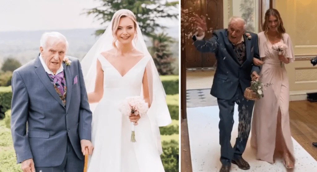 95YearOld Grandpa Fights For His Life To Be His Granddaughter’s