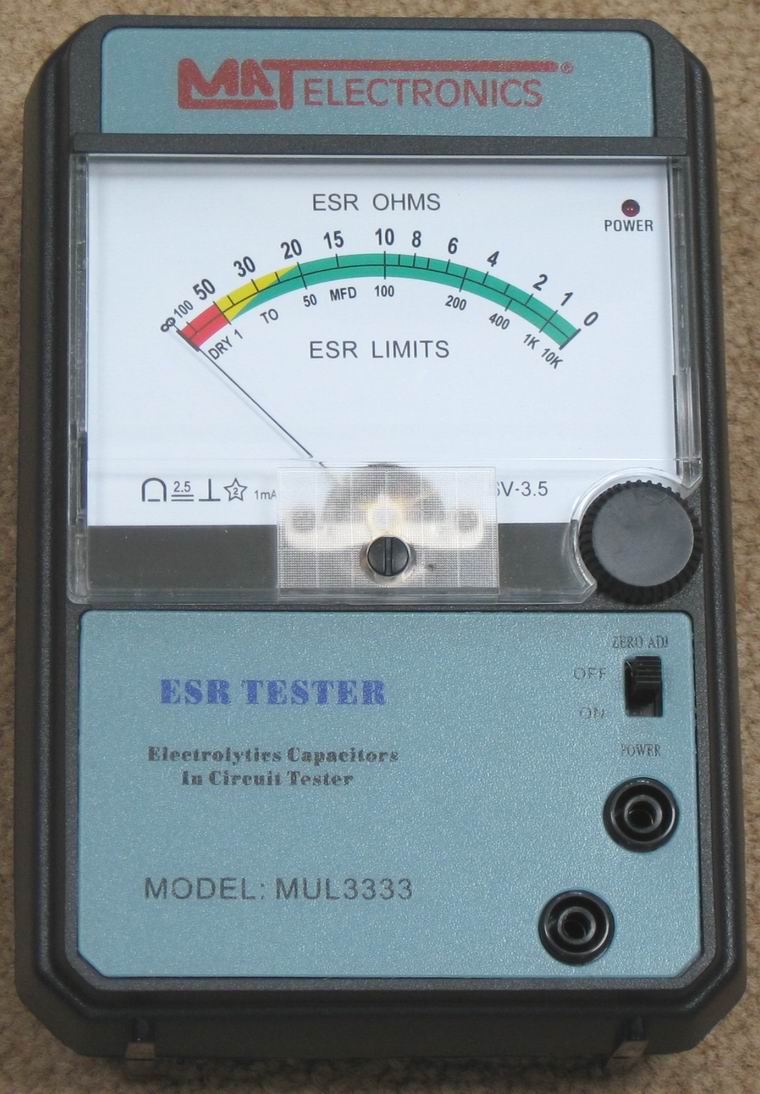 Tom's MUL3333 ESR meter review page