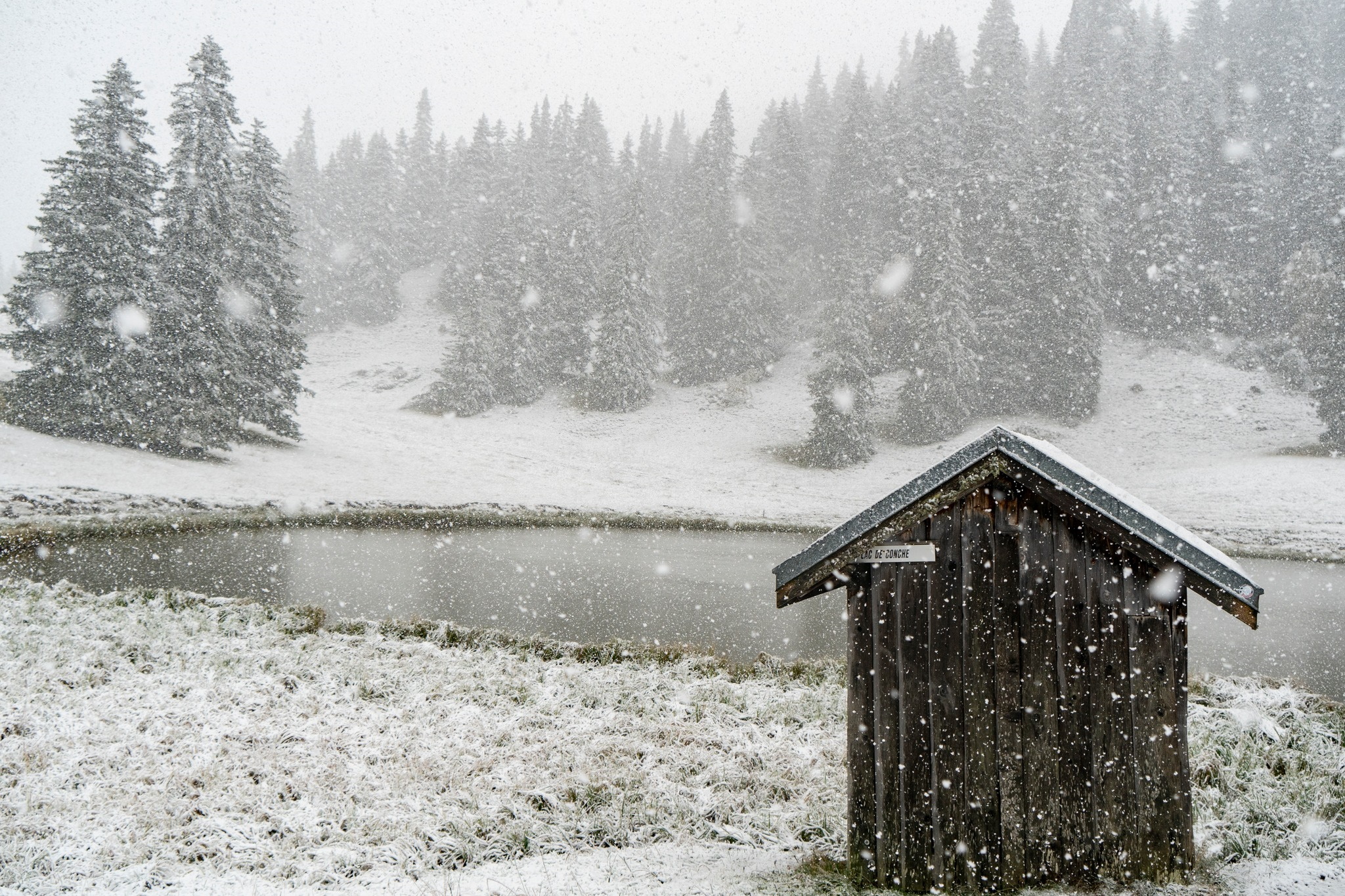 Actualités météo Les images des premières chutes de neige de la saison